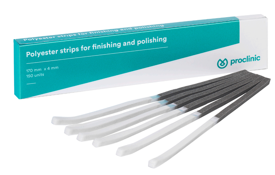 Tiras Polir Poliester 150U. – Proclinic