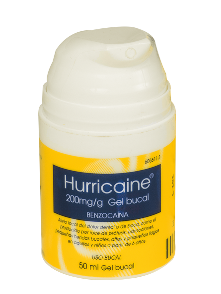 Hurricaine Gel com Dosador - Laboratórios Clarben