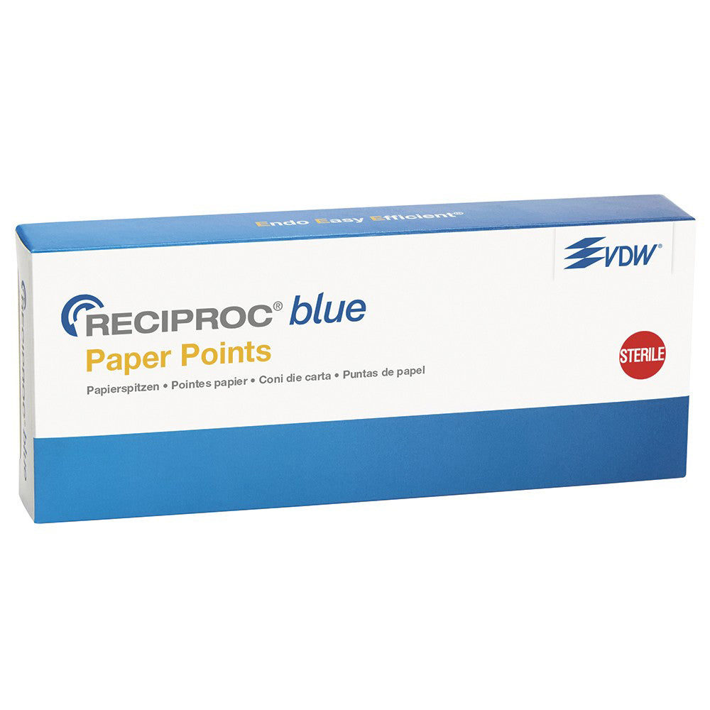 Pontas de papel reciproc blue - VDW