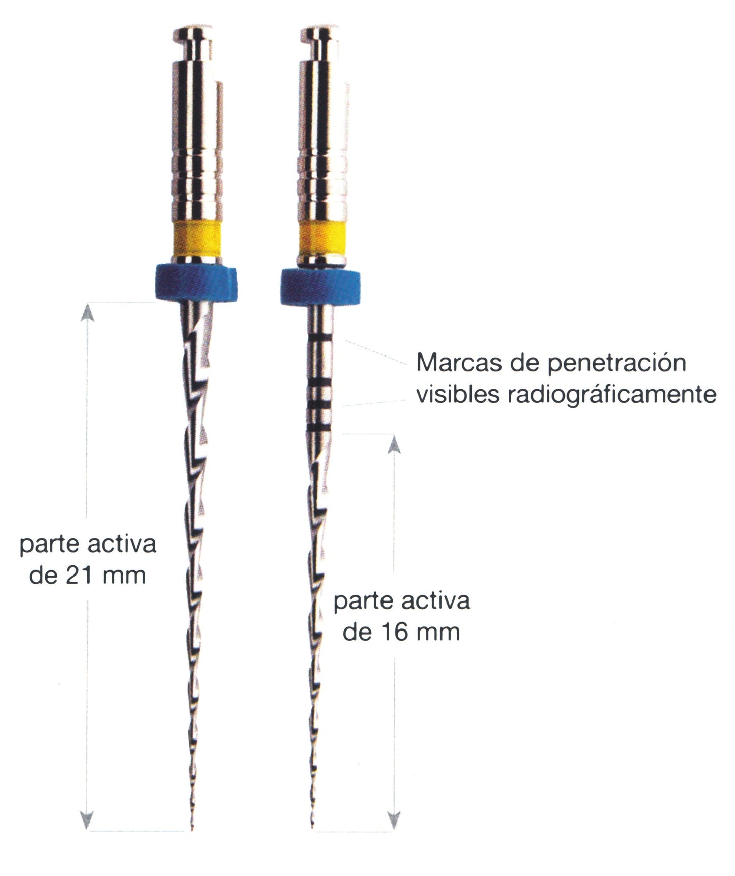 Limas mtwo parte activa 16 e 21mm - VDW