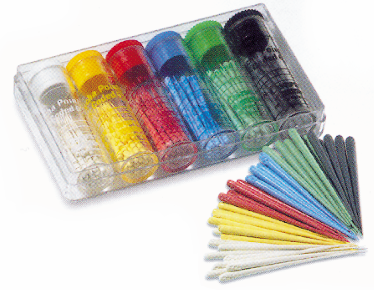Pontas de guttapercha conicidade .04 - .06 N.15 - Dentsply