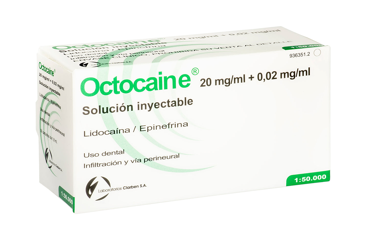 Octocaine Solução Injetável – Laboratórios Clarben