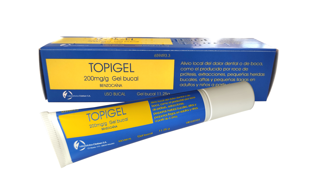 Topigel Anestesia Tópica - Laboratórios Clarben
