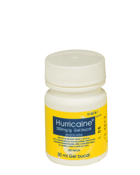 Hurricaine Gel – Laboratórios Clarben