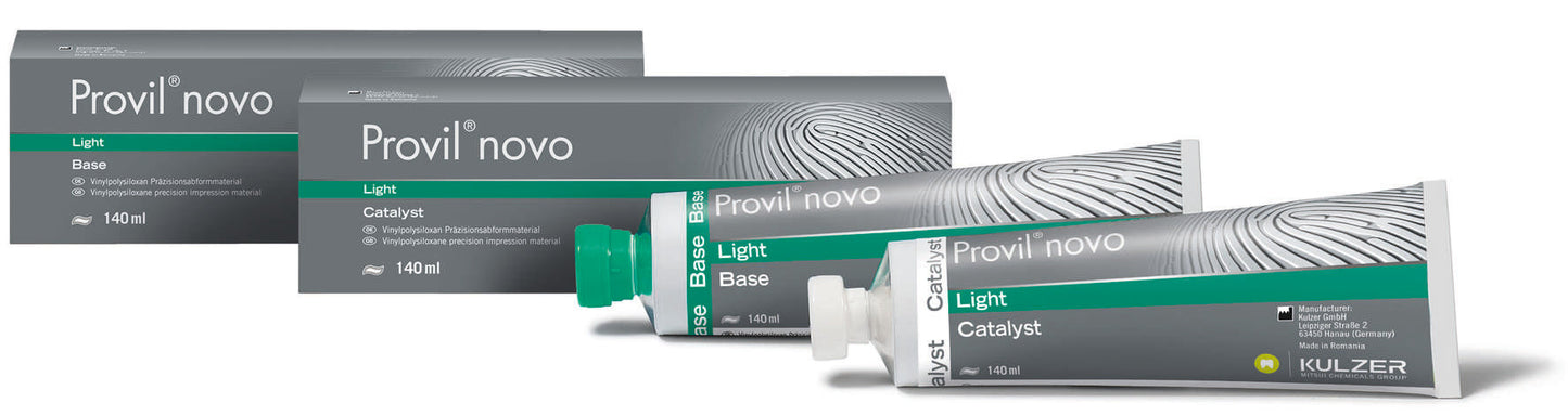 Provil Novo Light280ml Tubos Base+cat - Kulzer