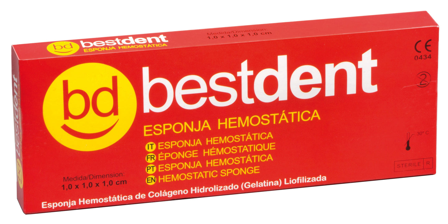 Esponja hemostática - Bestdent