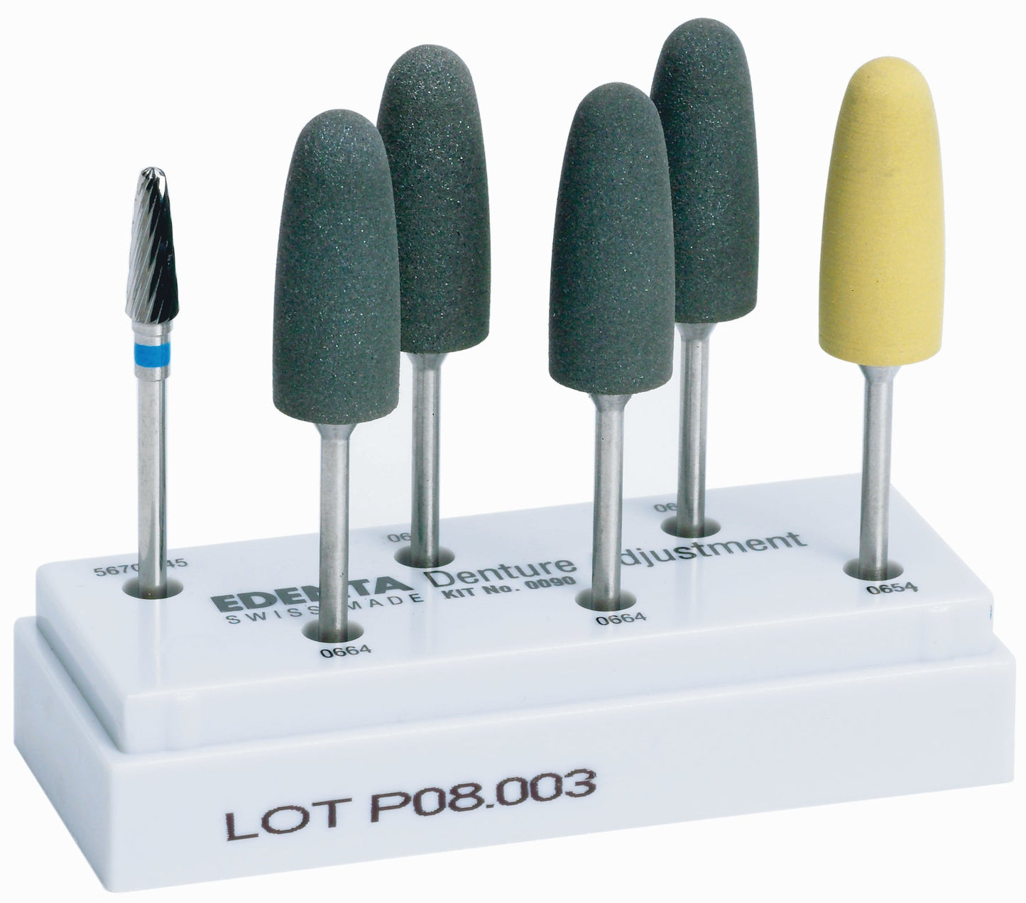 Kit Brocas Para Polimento De Próteses (P.M.) – Edenta