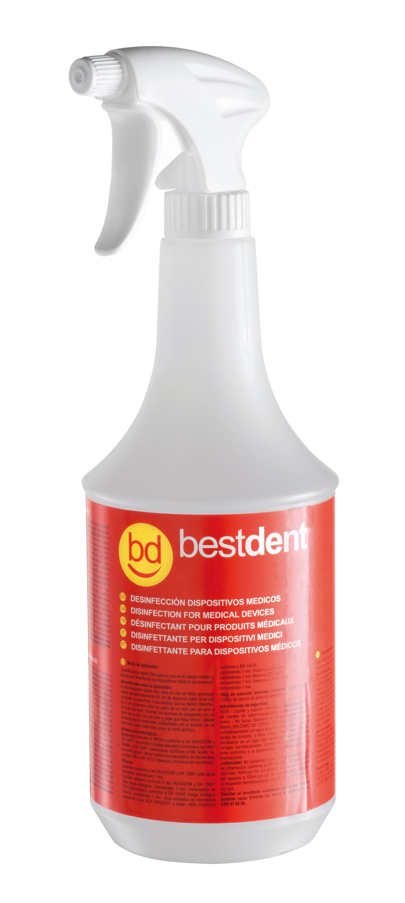 Desinfetante De Dispositivos Médicos 1litro – Bestdent