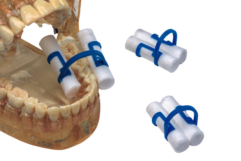 Clips portarolos de algodão – Larident