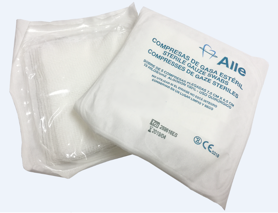 Compressas cirúrgicas esterilizadas - Alle – Euronda