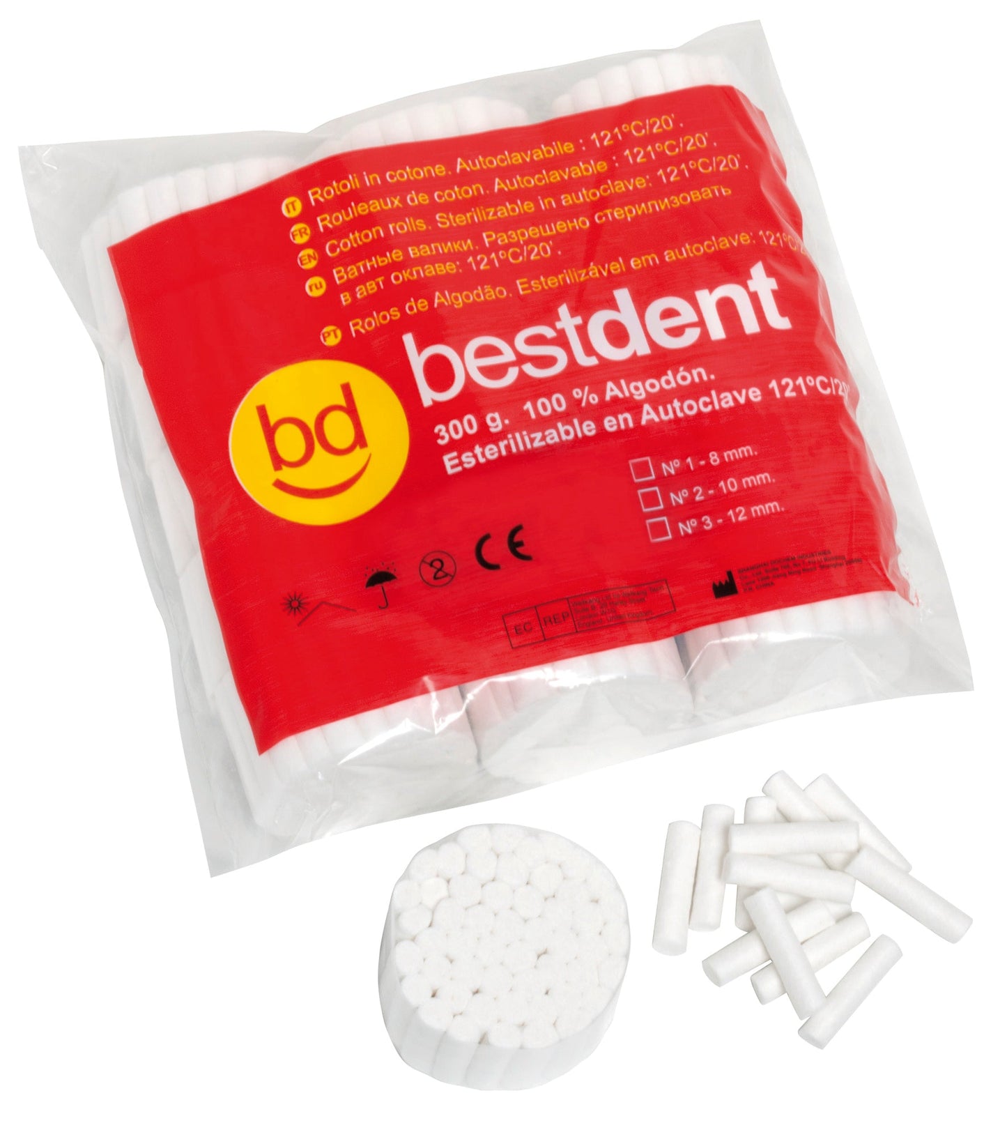 Rolos de Algodao – Bestdent