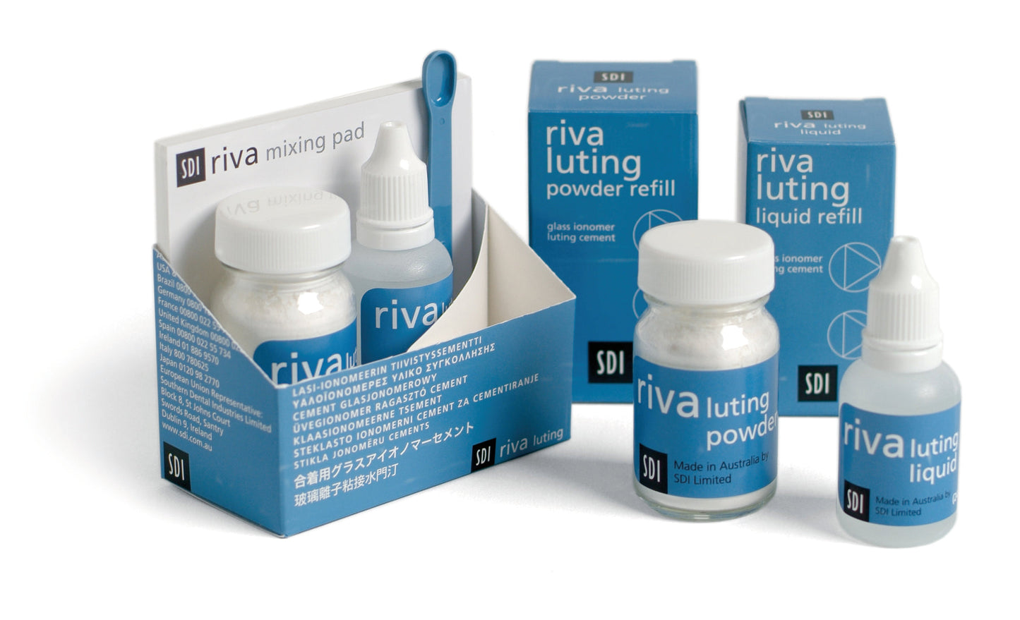 Riva luting po+líquido - Sdi Australia