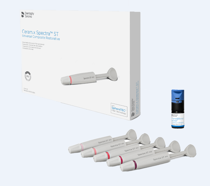 Ceram X Spectra St Hv Seringas Intro Kit - Dentsply