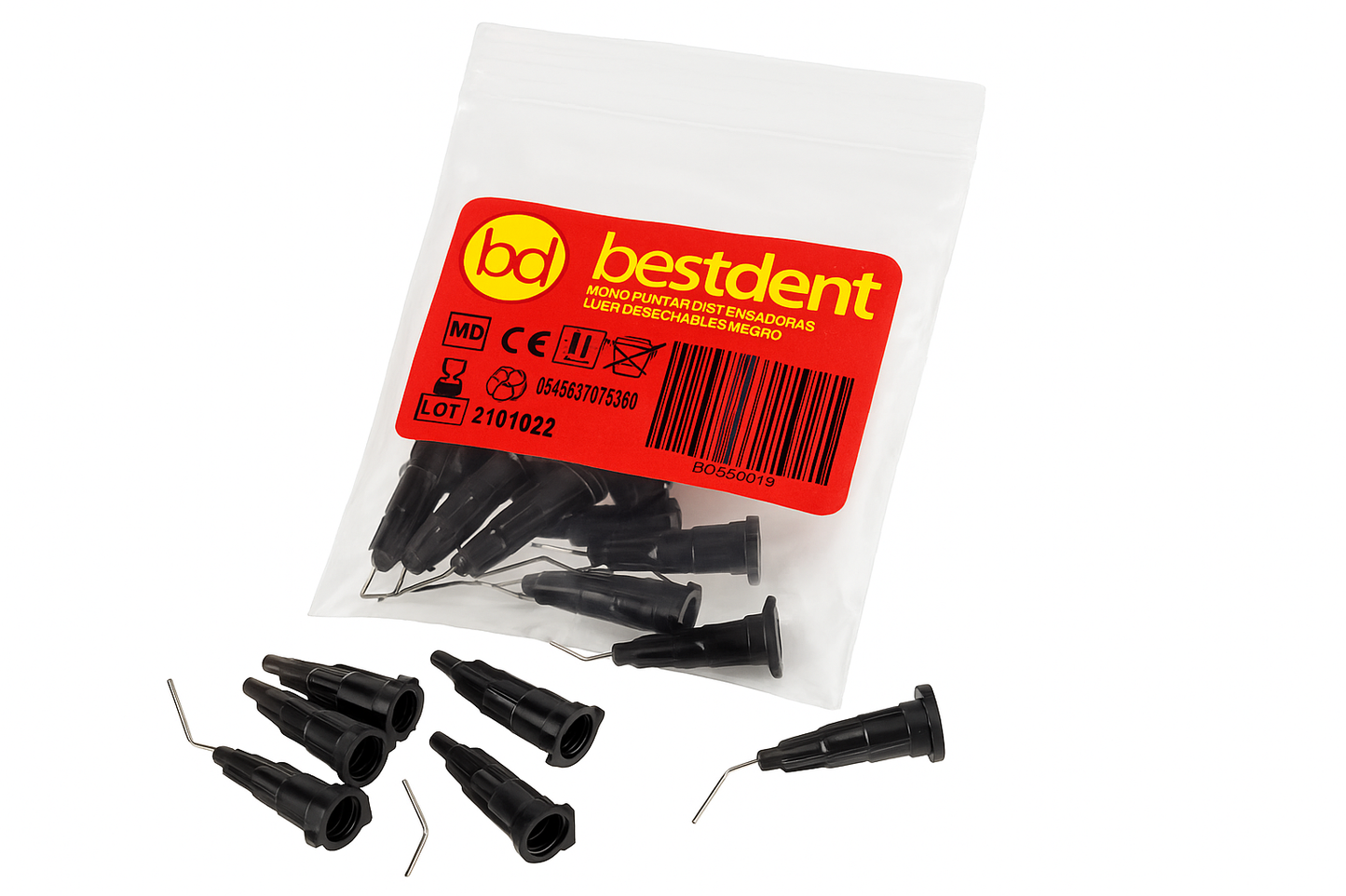 Pontas Dispensado Luer Lock 12u - Bestdent