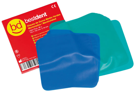 Diques de borracha medios - Bestdent