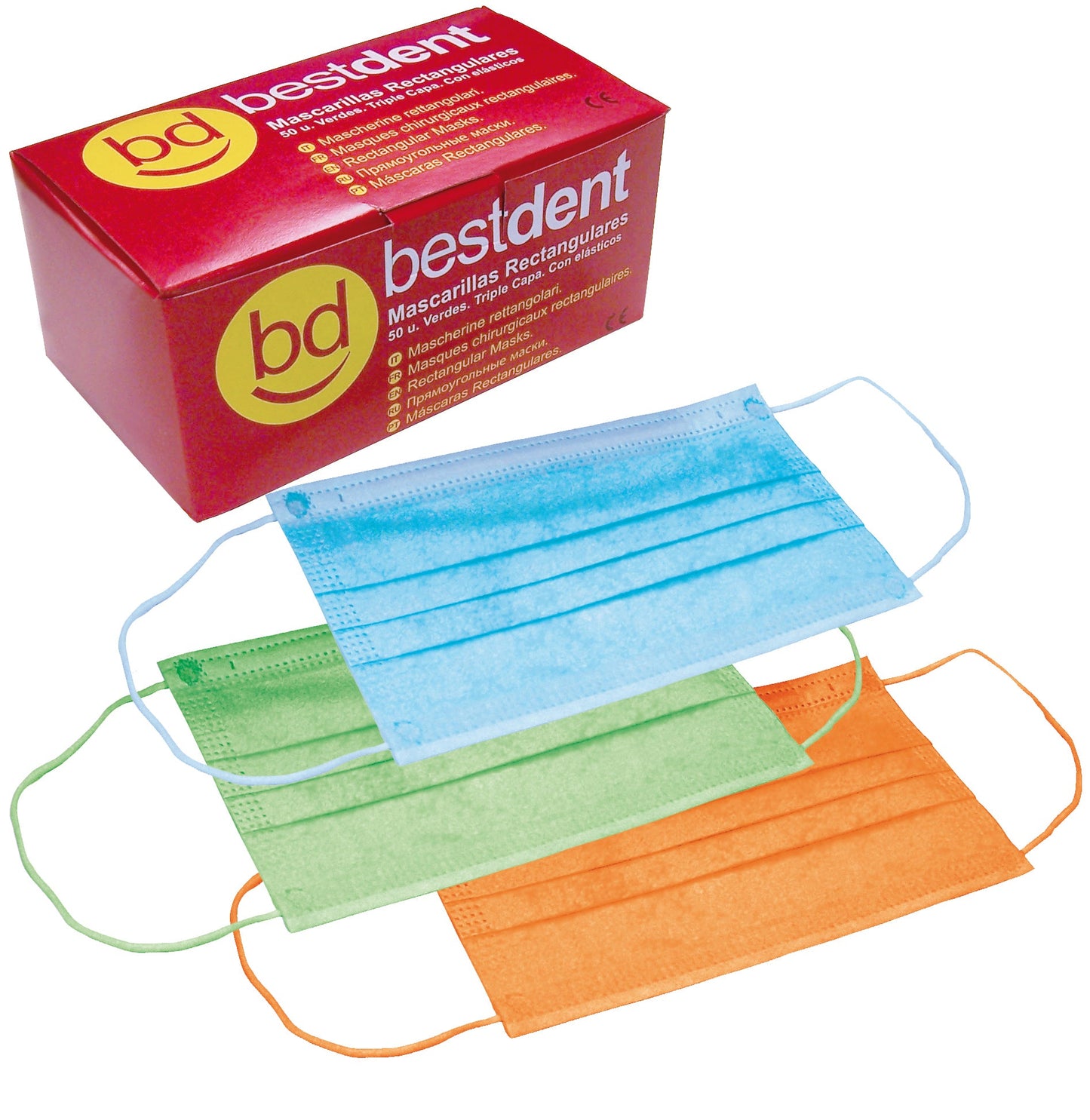 Máscaras Retangulares Bestdent - Bestdent
