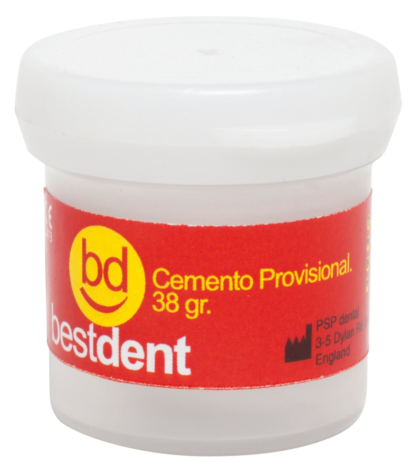 Cimento provisório marfil 38g - Bestdent