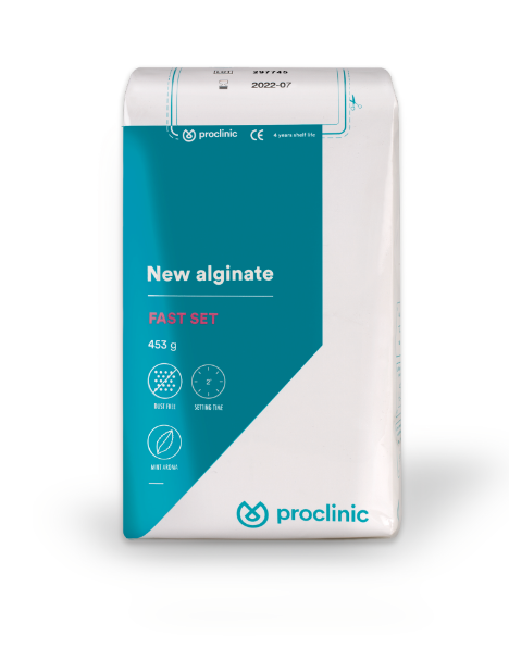 Alginato New Cor Rosada Bolsa 453g – Proclinic