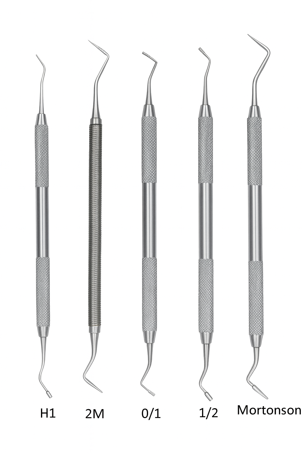 Calcadores para compactar amalgama mortonson - Hu