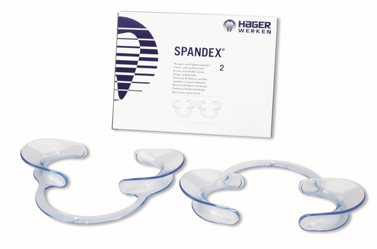 Separador bochechas adultos spandex - Hager & Werken