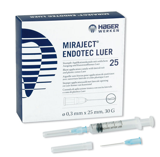 Agulhas de irrigacao miraject endotec - Hager & Werken