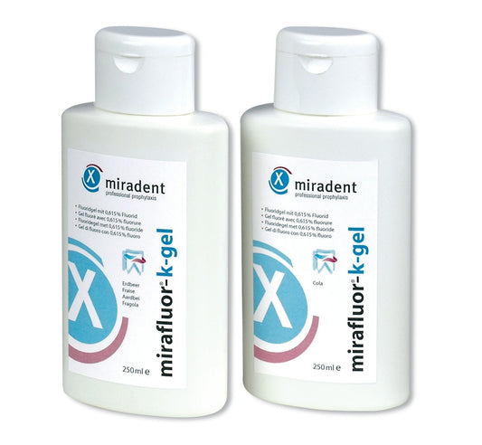 Fluor Em Gel 0,615% Miradent Mirafluor Kgel Sabor Morango - Hager & werken