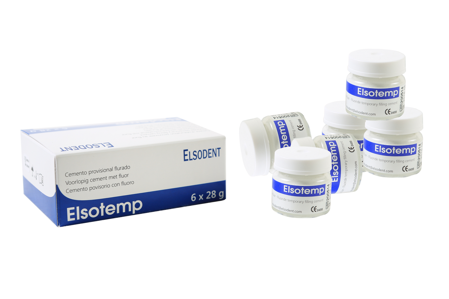 Elsotemp branco 28g. - Elsodent