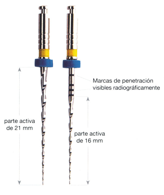 Limas mtwo parte activa 16 e 21mm - VDW