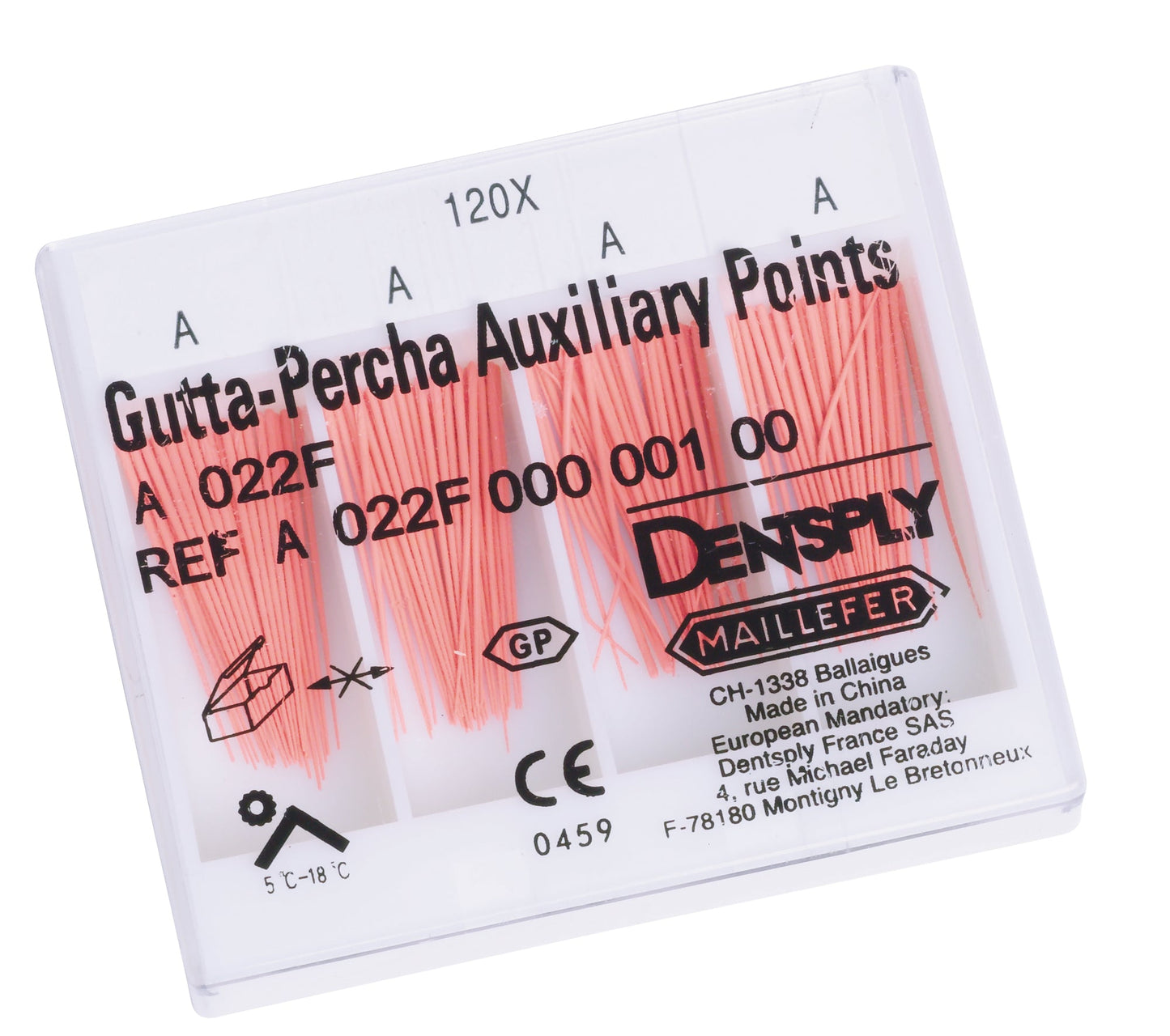 Pontas de guttapercha pirata - Dentsply Maillefer