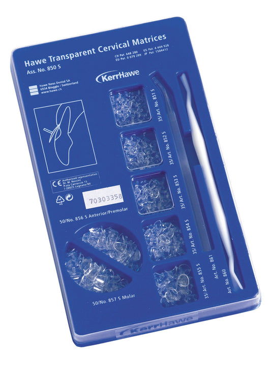 Matrizes cervicais transparentes kit - Kerr