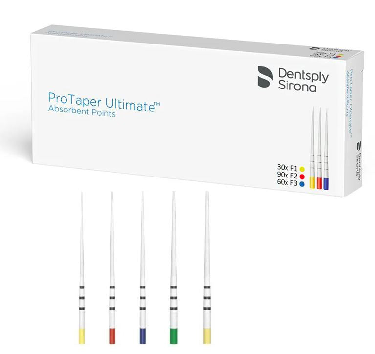 Pontas de papel protaper ultimate f1 - Dentsply Maillefer