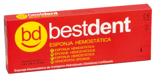 Esponja hemostática - Bestdent