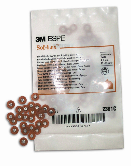 Discos De Polimento Plastico Sof-Lex Pop-On Xt 2381 9,5Mm – Solventum