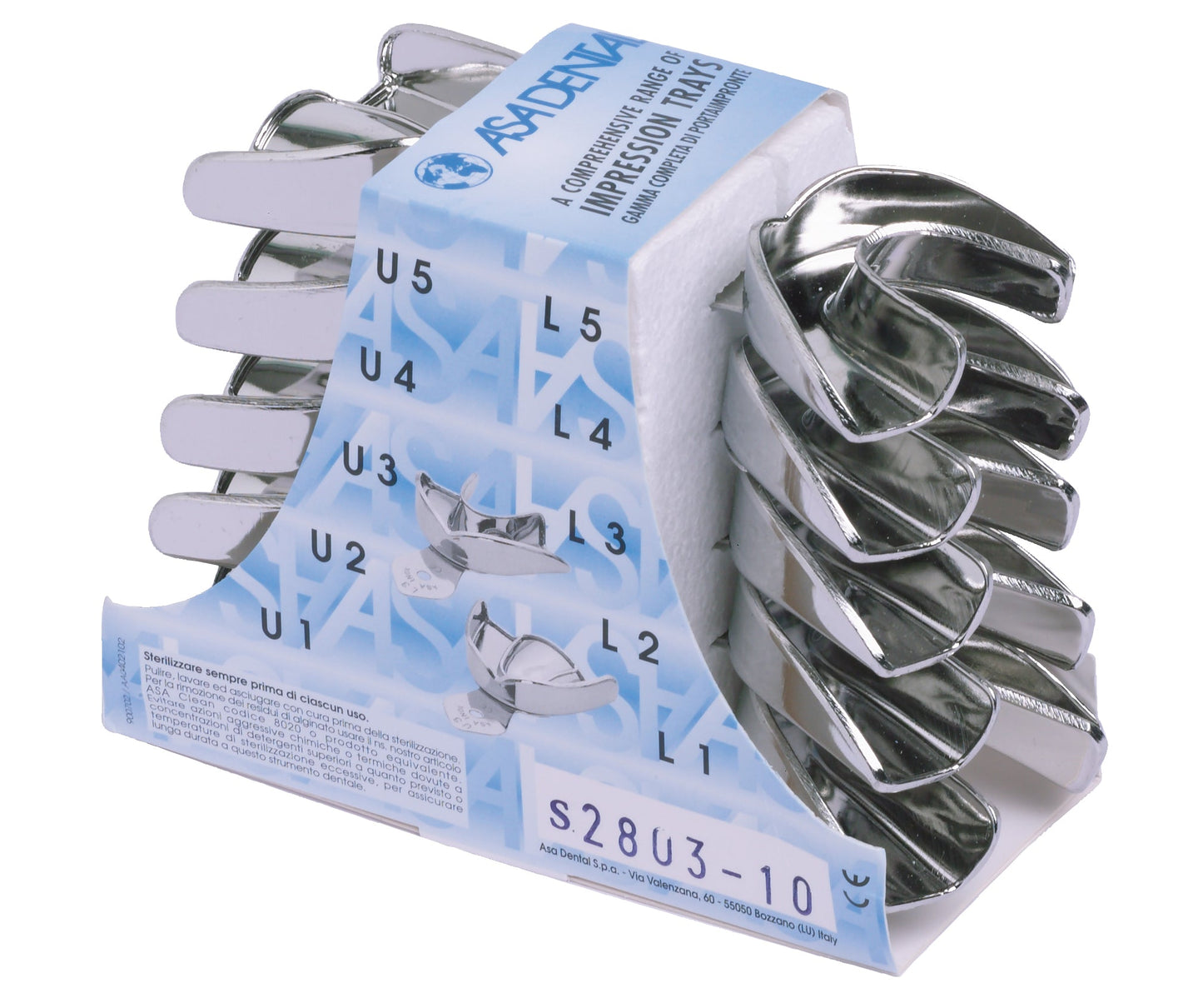 Moldeiras Asa Estojo S280310 – Asa Dental