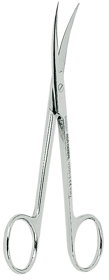 Tesoura gengivas curva 12cm – Asa Dental