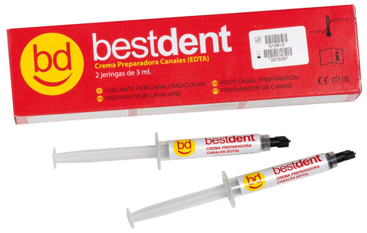 Edta bestdent preparador de canais (2x 3ml) – Bestdent