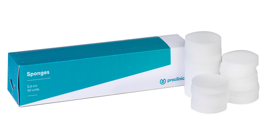 Esponjas brancas – Proclinic