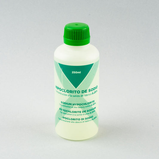 Hipoclorito sódico 5,25% 250ml - Dentaflux