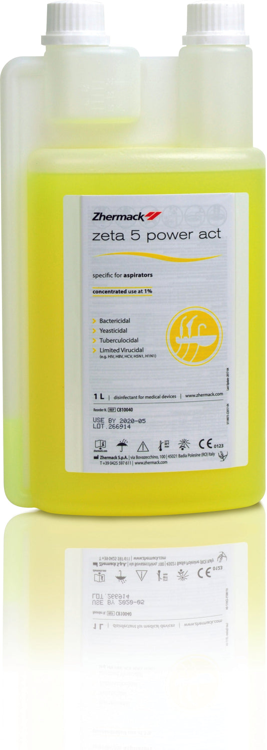 Desinfetante De Aspiração Concentrado Zeta 5 Power Act – Zhermack