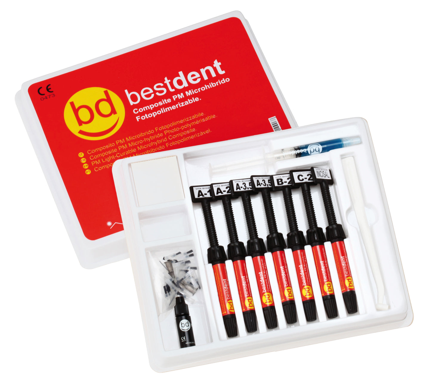 Compósito Pm Kit 7 Seringas - Bestdent
