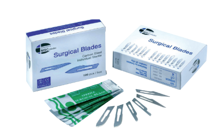 Lâminas de bisturi esterilizadas surpodo – Razormed