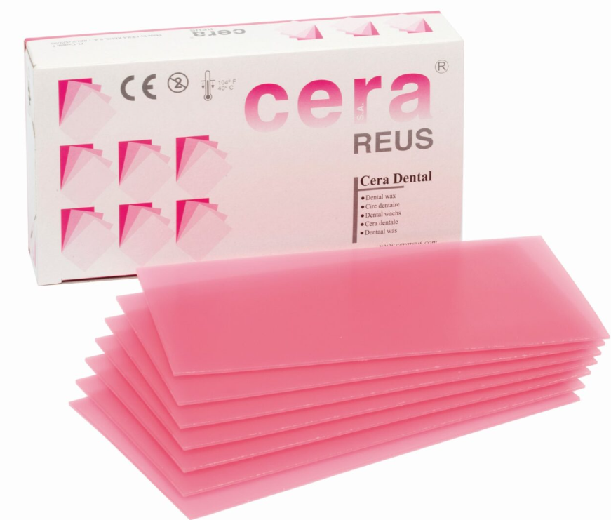 Placas De Cera Rosa Para Modelar 450 G - Reus