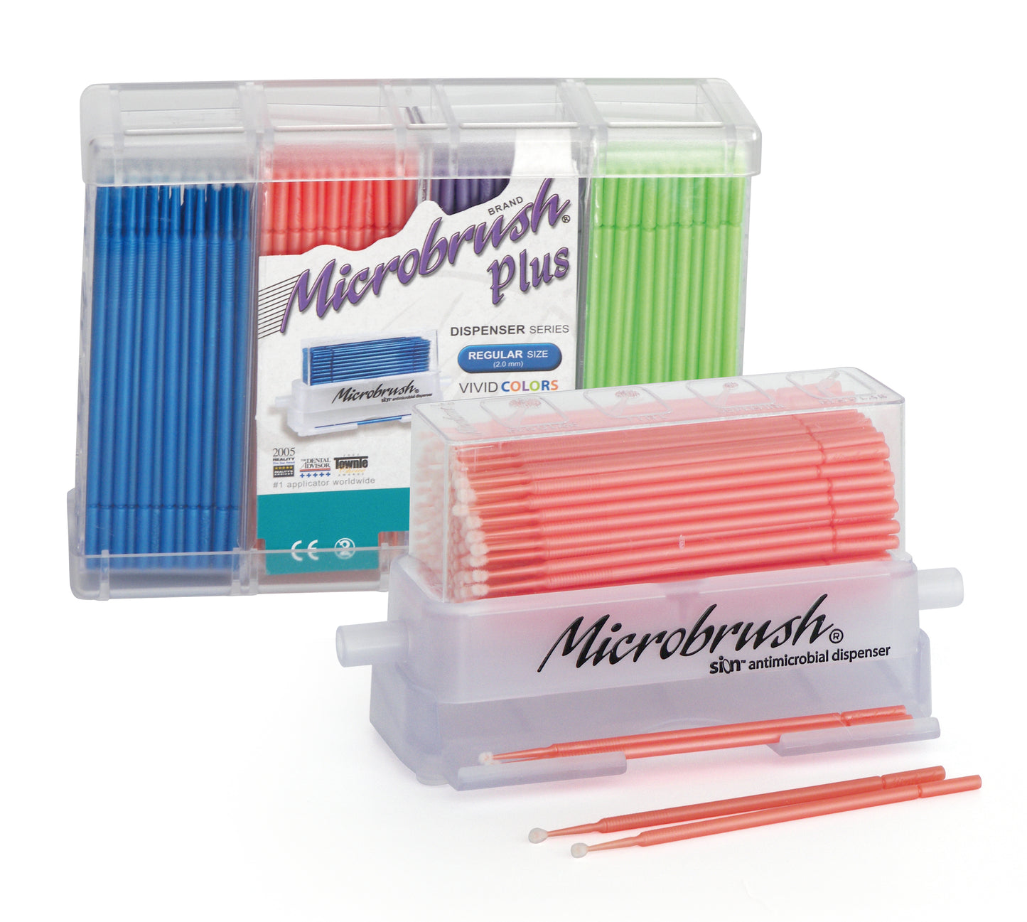 Microbrush Plus 4X100U + Dispensador - Microbrush
