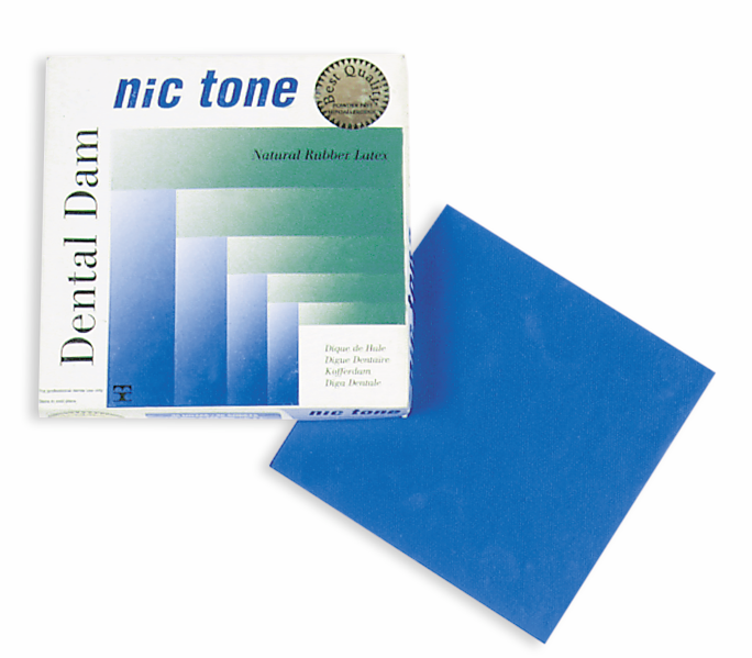 Diques de borracha nic tone - Nic tone