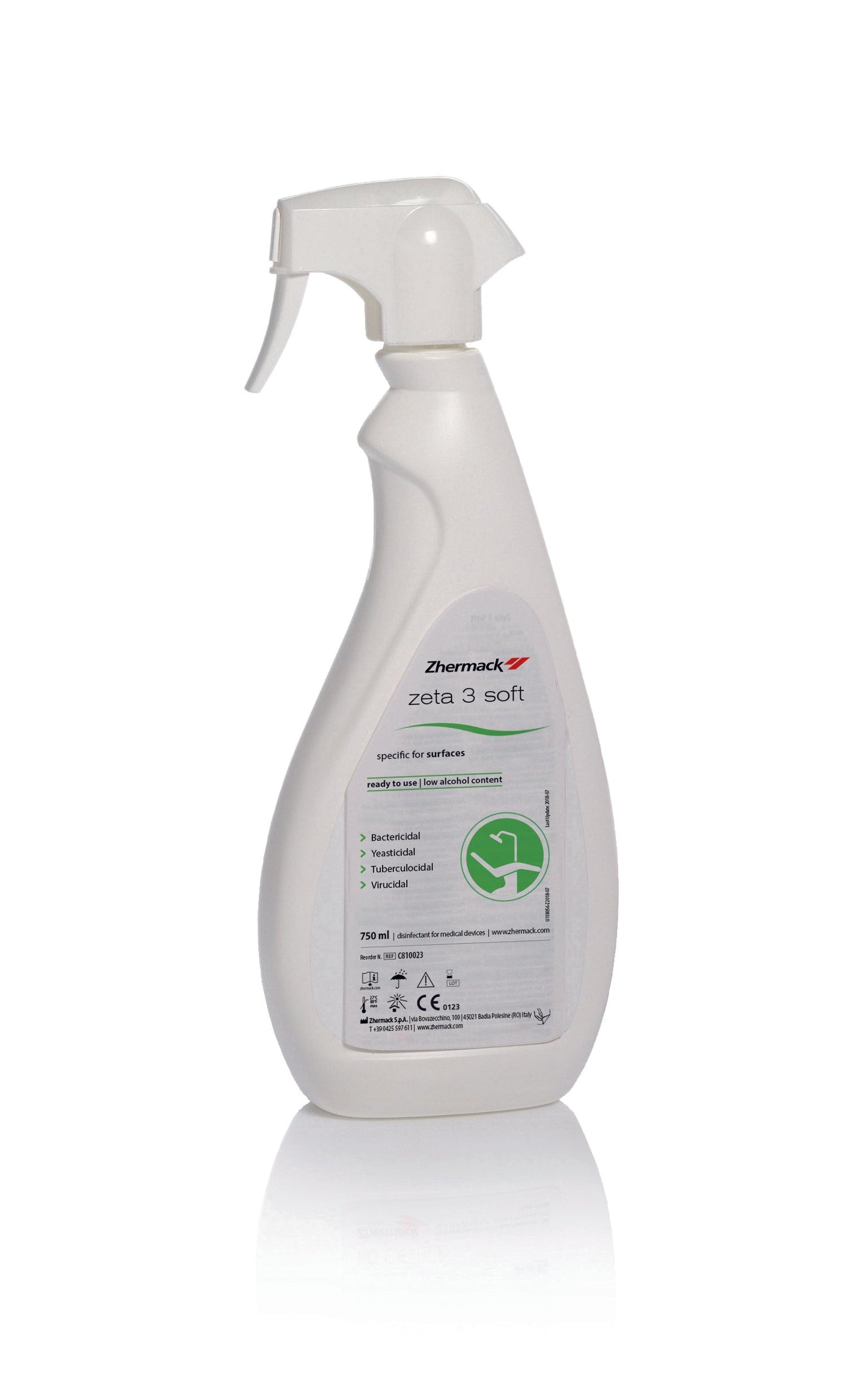 Zeta 3 Soft 750ml Nebulizador – Zhermack