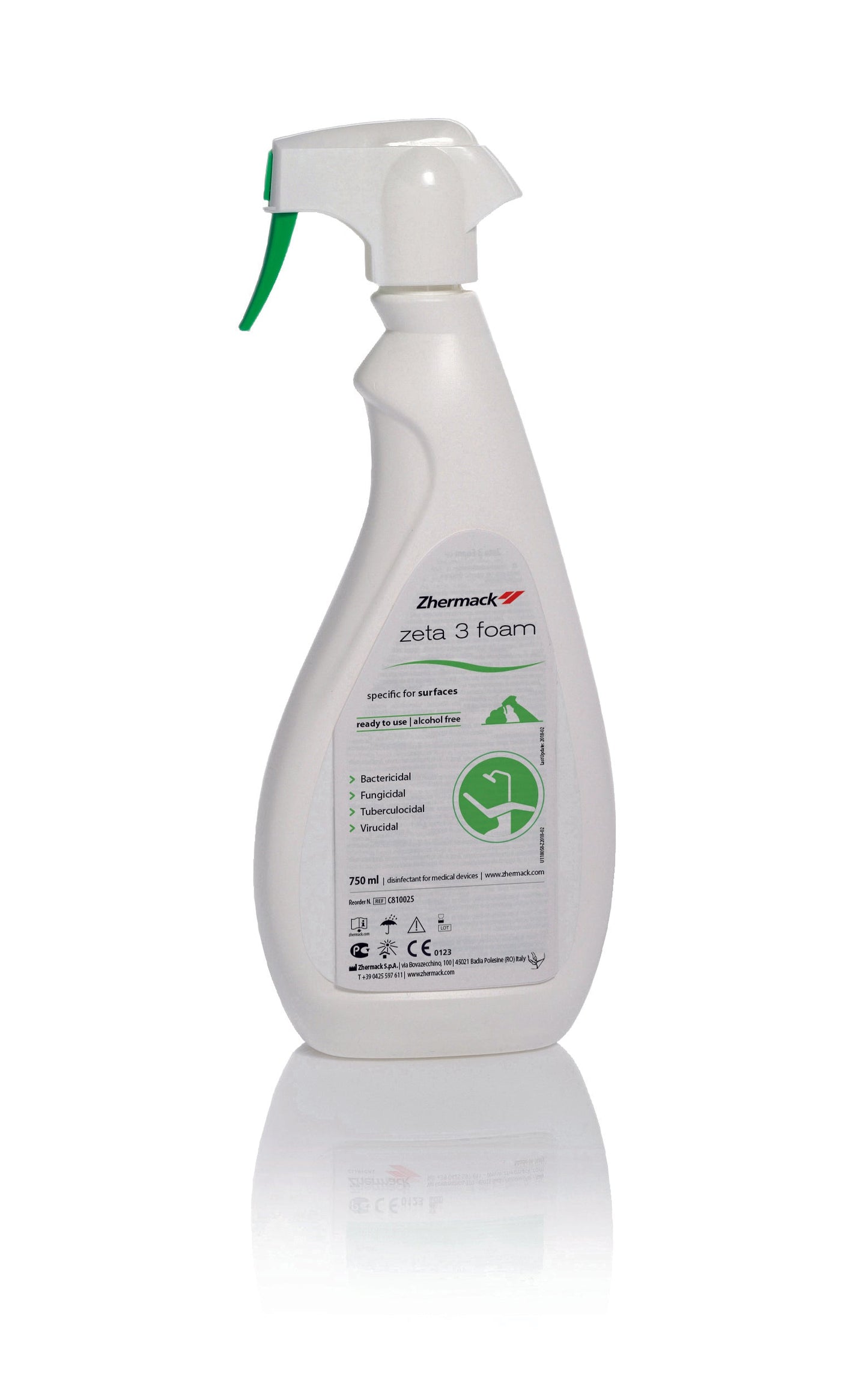 Zeta 3 Foam Frasco Disfusor Espuma – Zhermack