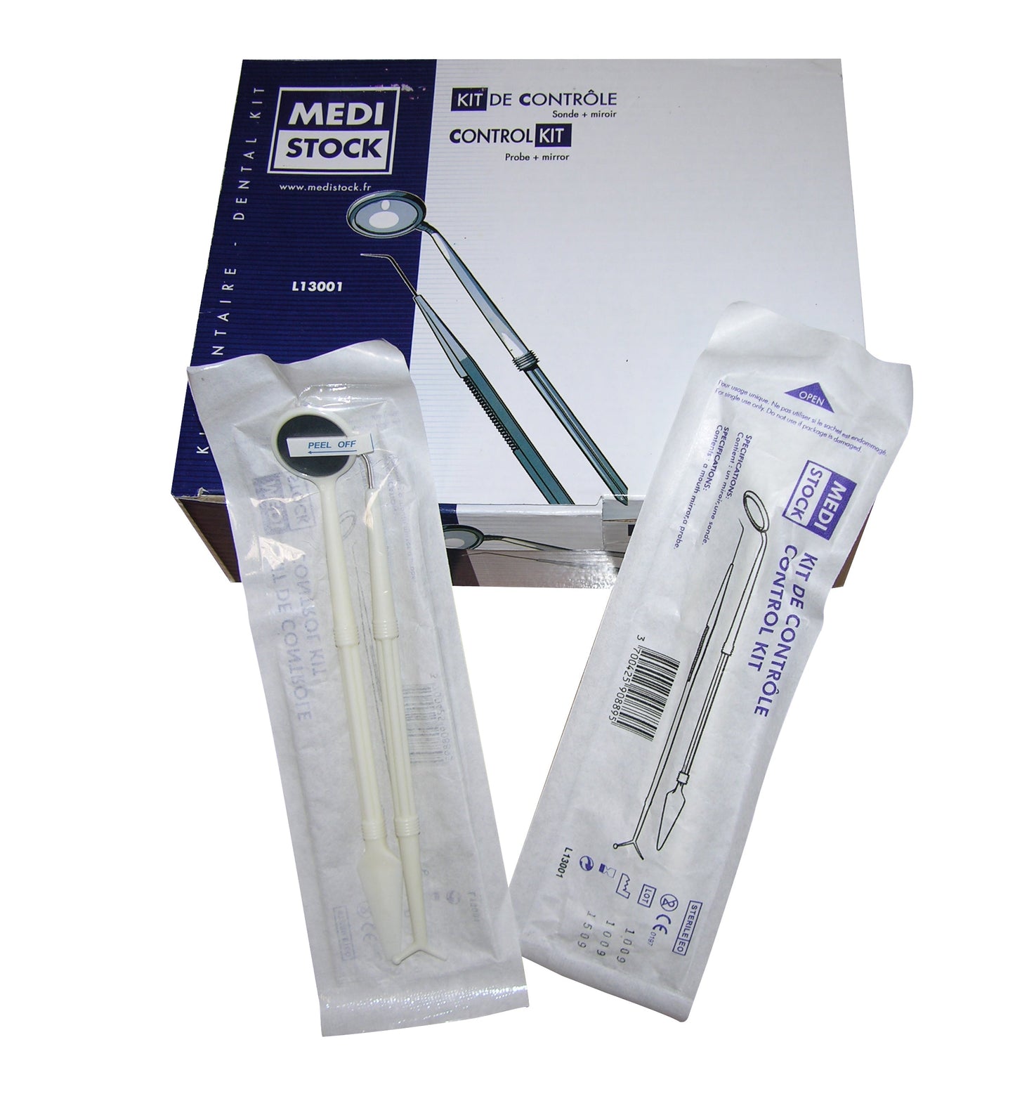 Kit De Control Espelho+sonda - Medistock
