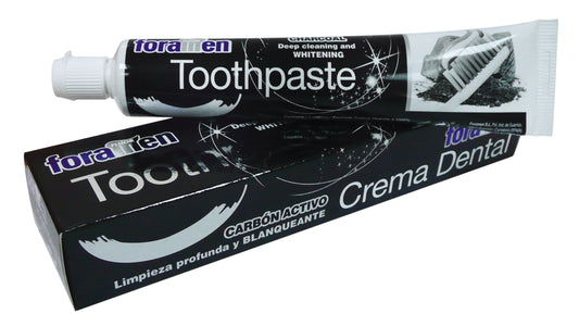 Crema Dental Charcoal Carbon Activo 75ml – Foradent