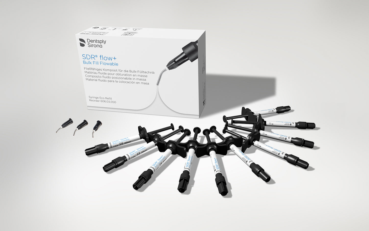 Compósito Sdr Flow+ Reposição Eco 10 Seringas Cor Universal - Dentsply