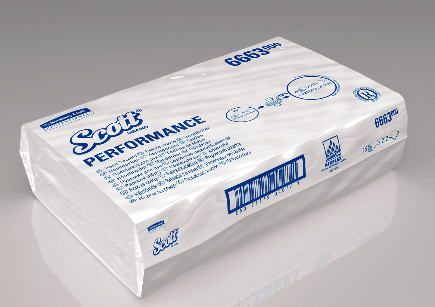 Toalhas Scottfold Branca 3.180u. – Kimberly
